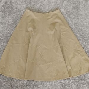 Lafayette 148 Khaki Circle Skirt